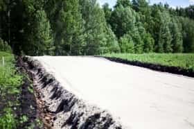 15 августа 2014 закончено строительство всех дорог в песчаном исполнении